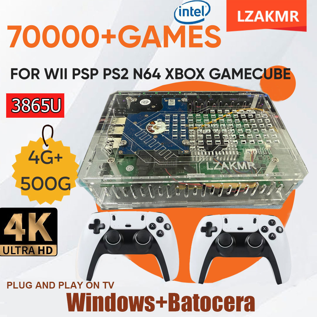 Gaming Console With Gta - Retro U9 PRO Game Console 500GB