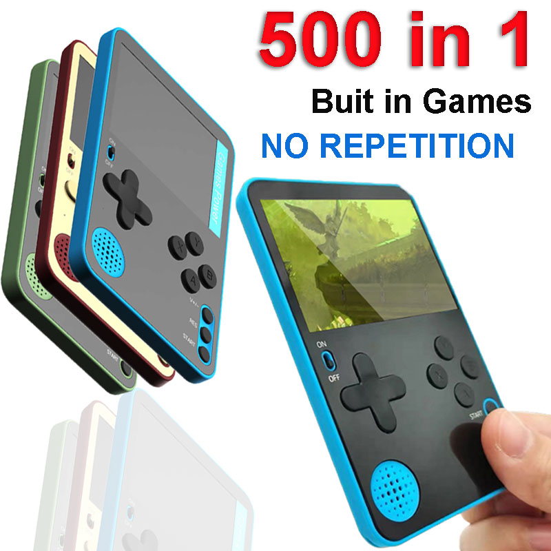 Gaming Console Minecraft - Handheld Game Console 500 Classic Games