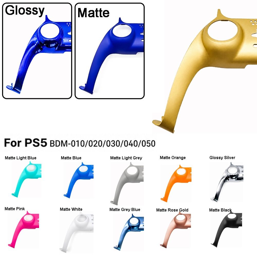 Ps5 Controller Cover - Replacement Decorative Trim Shell Matte Glossy