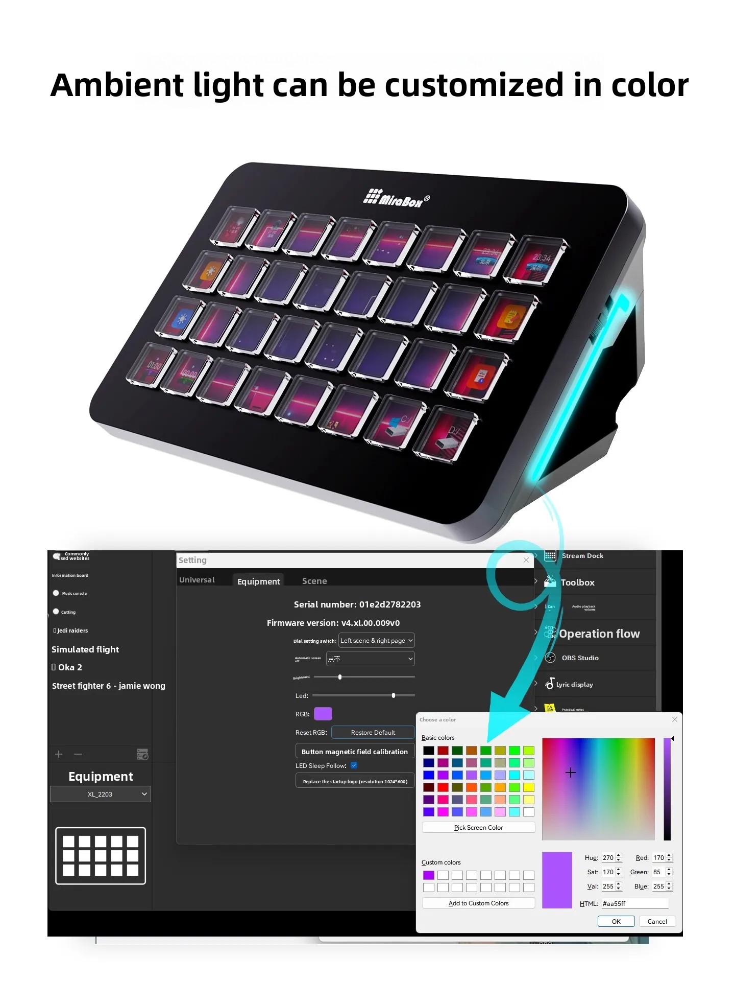 Mirabox XL Stream Deck Macro K - Gaming Console Keyboard recension och pris