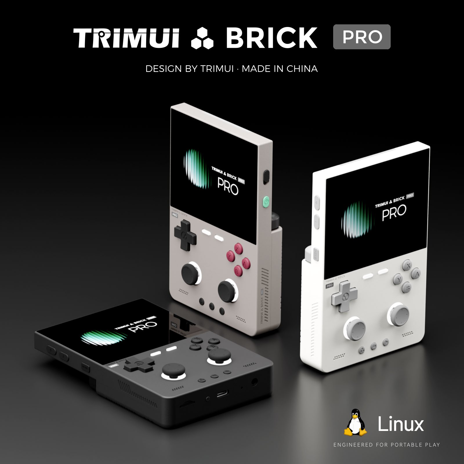 TRIMUI Brick Pro TG4040 Retro  - Gaming Console Handheld Retro recension och pris