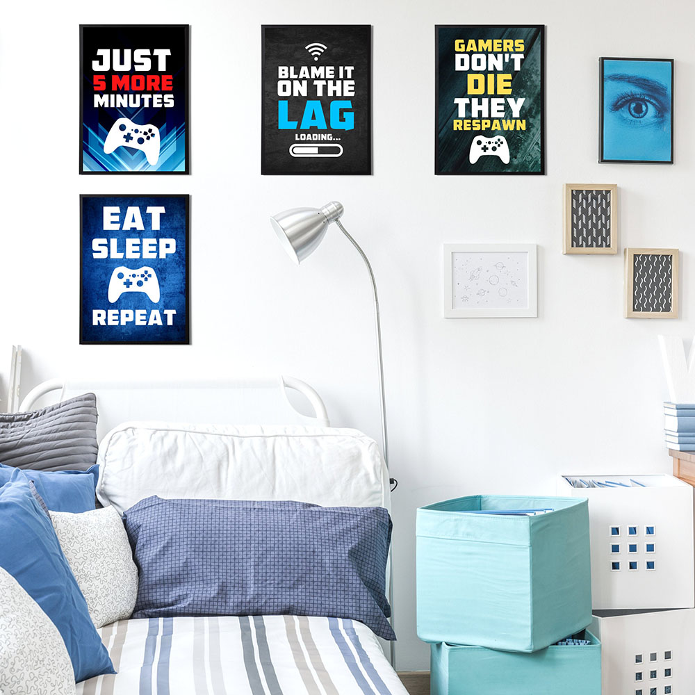 Gaming Quotes Art Painting Con - Gaming Console Quotes recension och pris