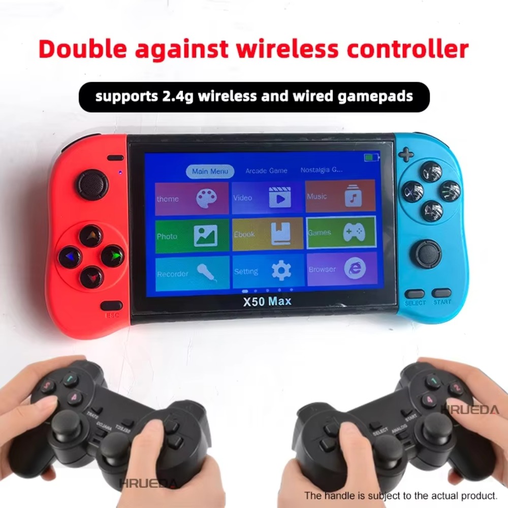 X50 Max 5.1 Inch Portable Retr - Gaming Console G90 recension och pris