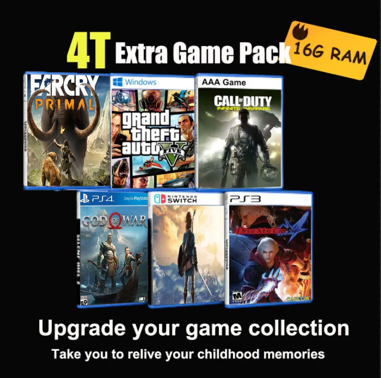 Ultimate Gaming Experience  AK - Gaming Console With Gta recension och pris