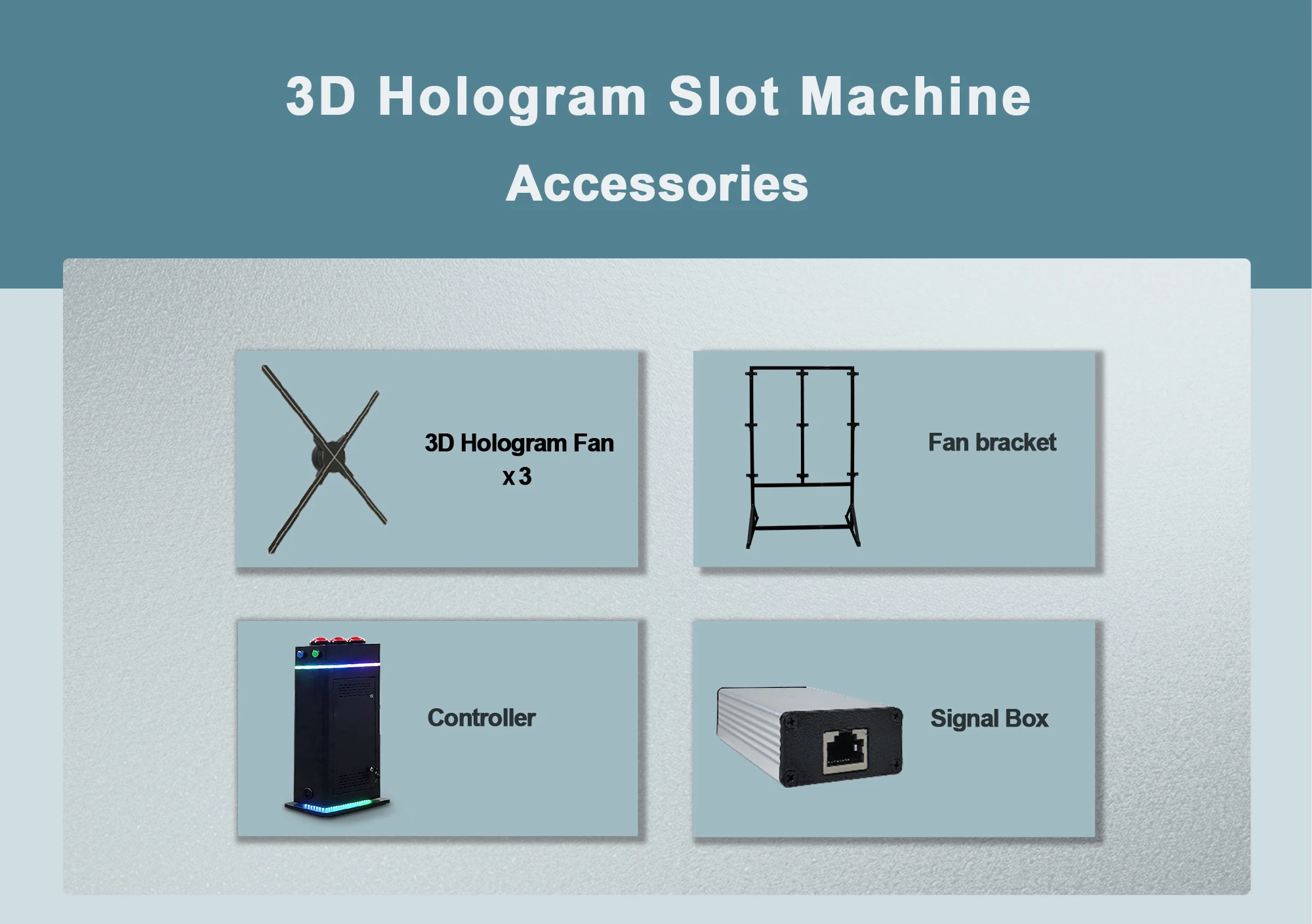 3D holographic fan lucky draw  - Gaming Console Drawing recension och pris