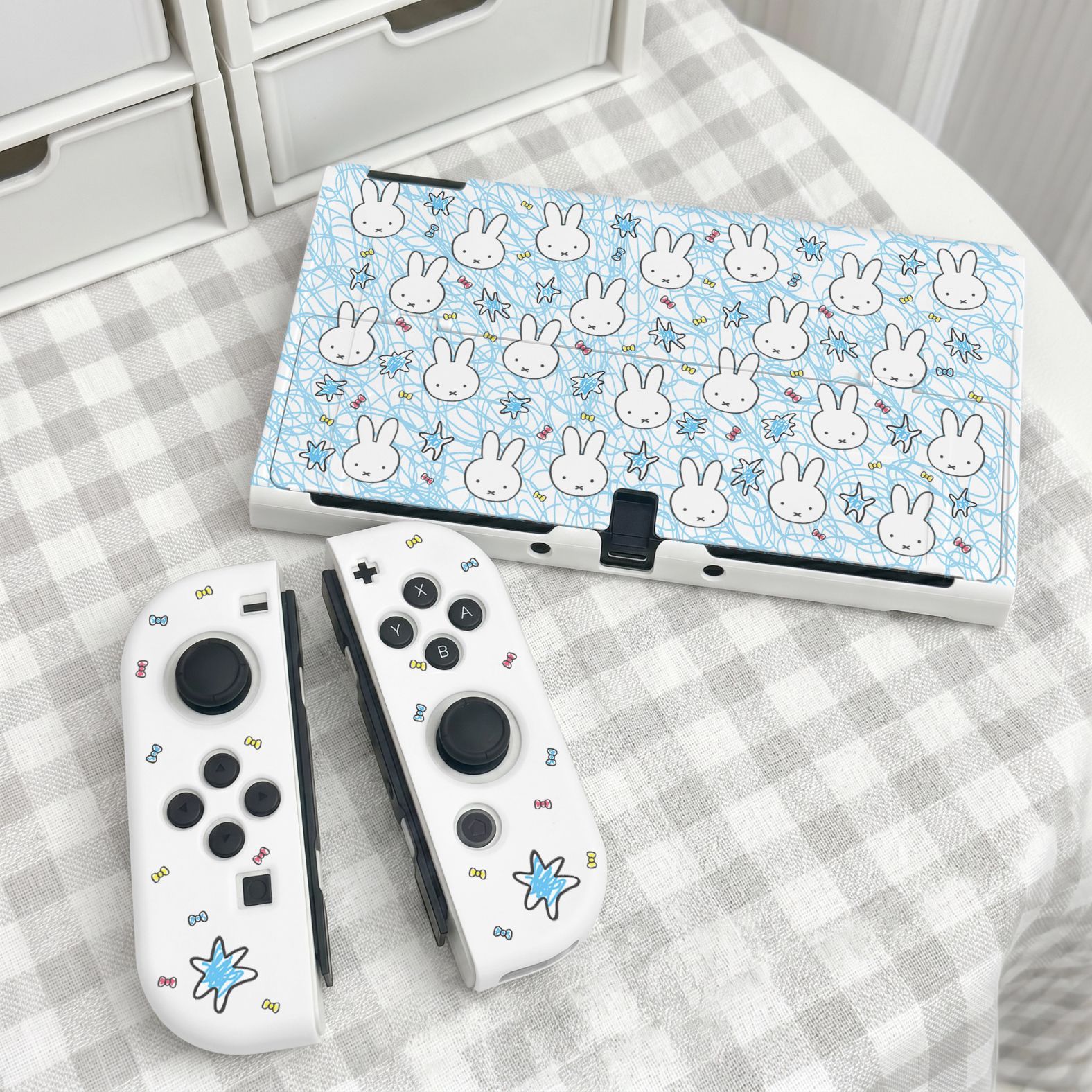 Miffy Cartoon Cute Split Switc - Thumb Grip Joystick recension och pris