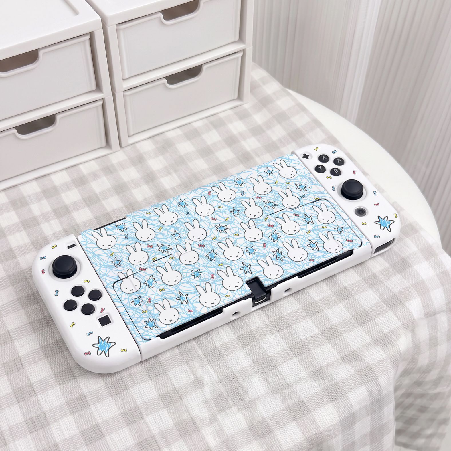 Miffy Cartoon Cute Split Switc - Thumb Grip Joystick recension och pris