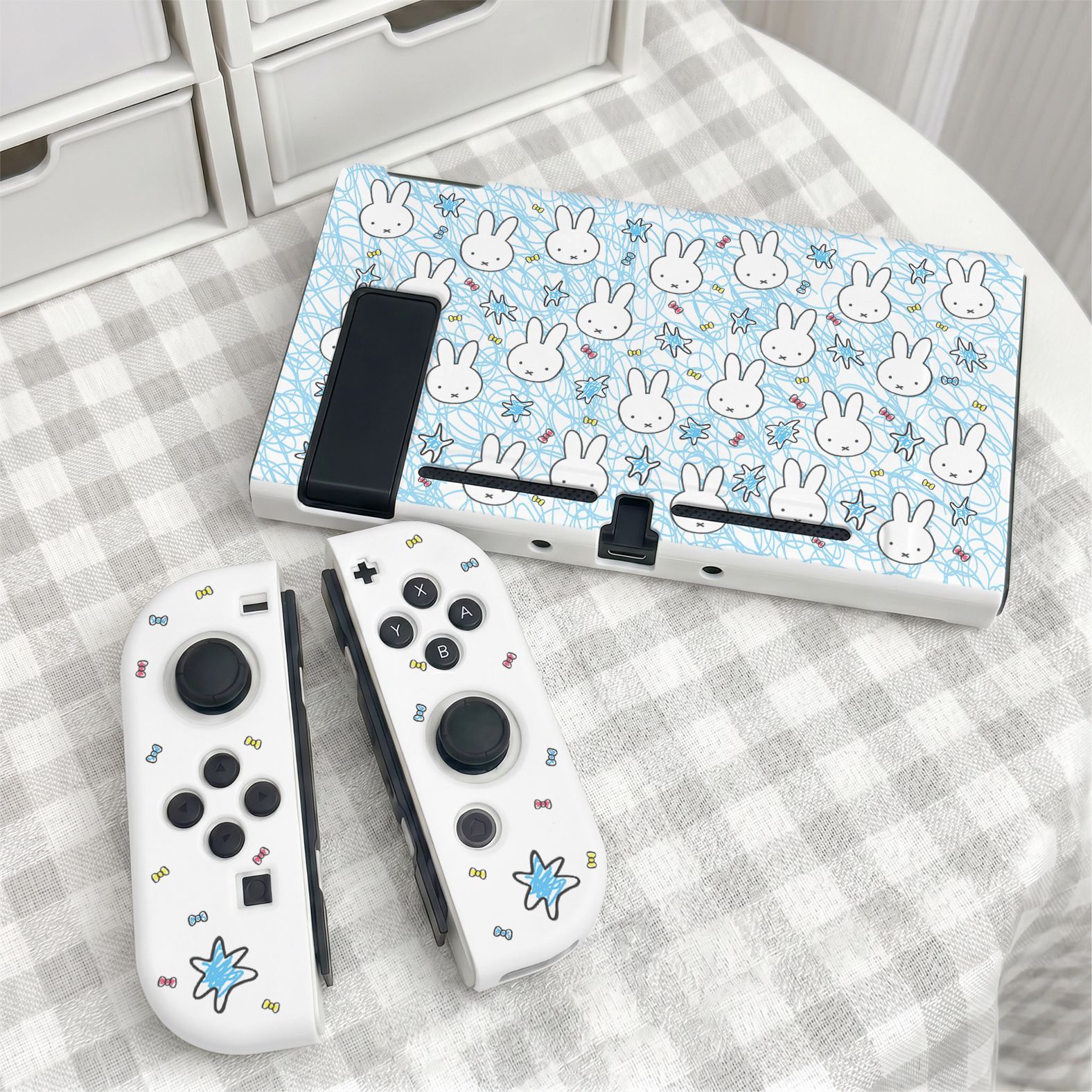 Miffy Cartoon Cute Split Switc - Thumb Grip Joystick recension och pris