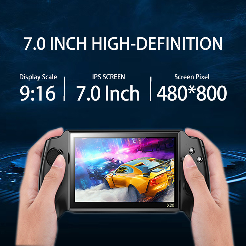 7.0 Inch X20 Retro Handheld Ga - Gaming Console G90 recension och pris