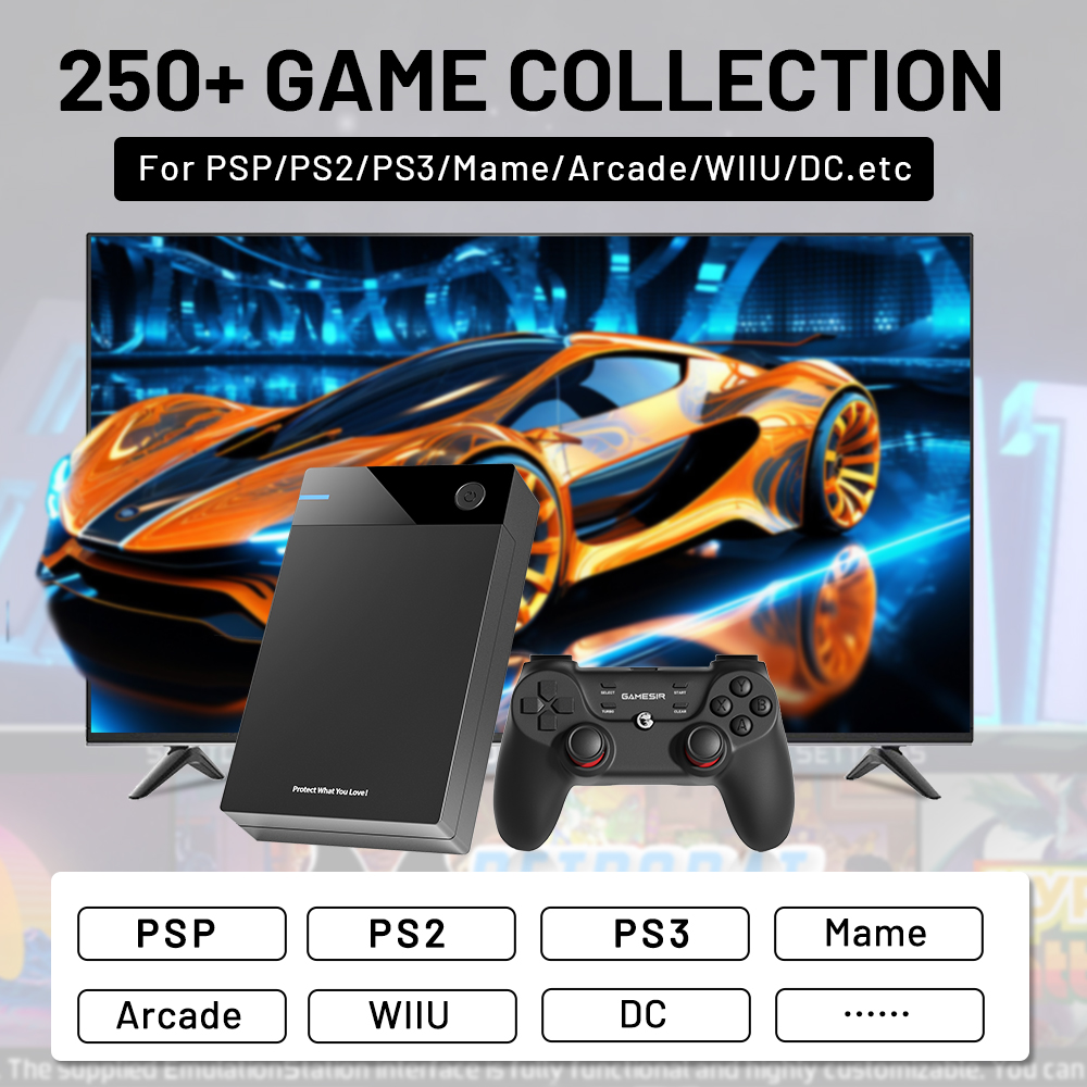 12TB Gaming HDD with Hyperspin - Gaming Console With Gta recension och pris