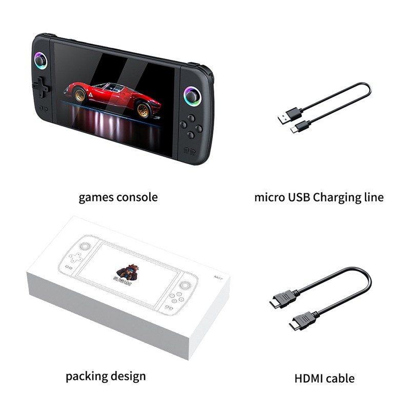 M27 Portable Pocket Retro Big  - Gaming Console Handheld Retro recension och pris