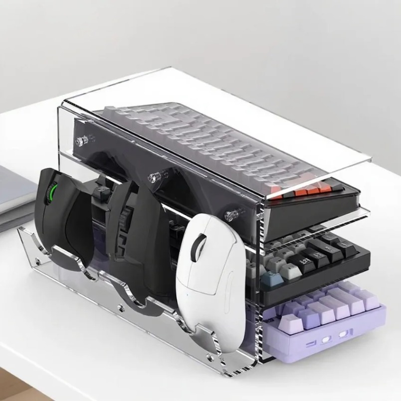 Keyboard Stand 3 Tier Acrylic  - Gaming Console Keyboard recension och pris