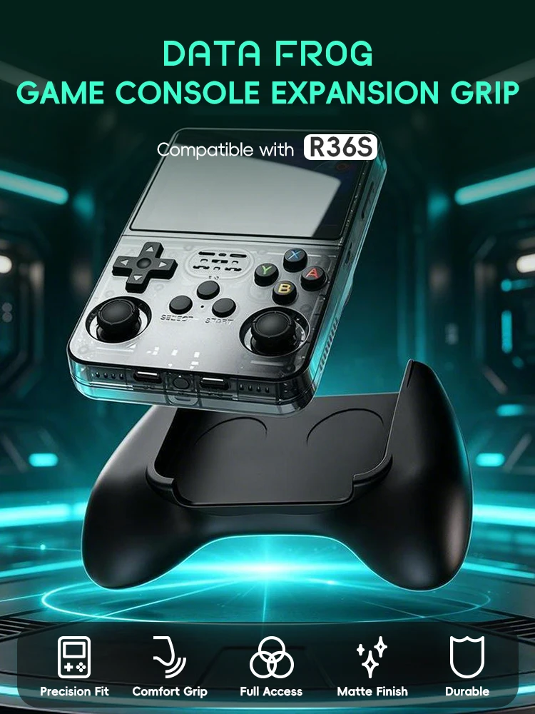 Data Frog R36S Game Grip Ergon - Gaming Console Retro recension och pris