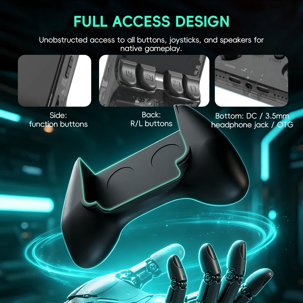 Data Frog R36S Game Grip Ergon - Gaming Console Retro recension och pris