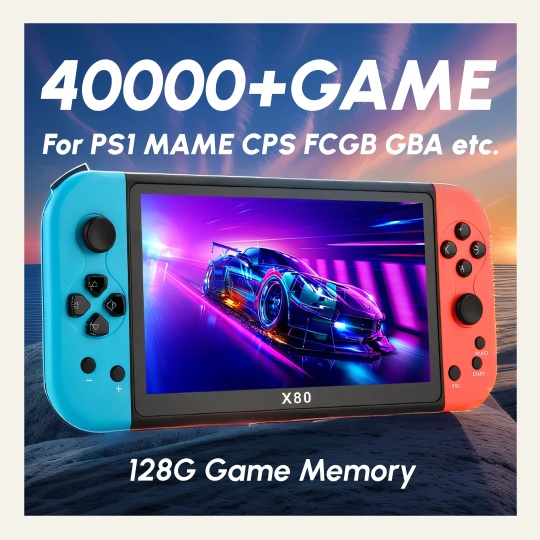 Experience Retro Gaming X80 Ha - Gaming Console G90 recension och pris