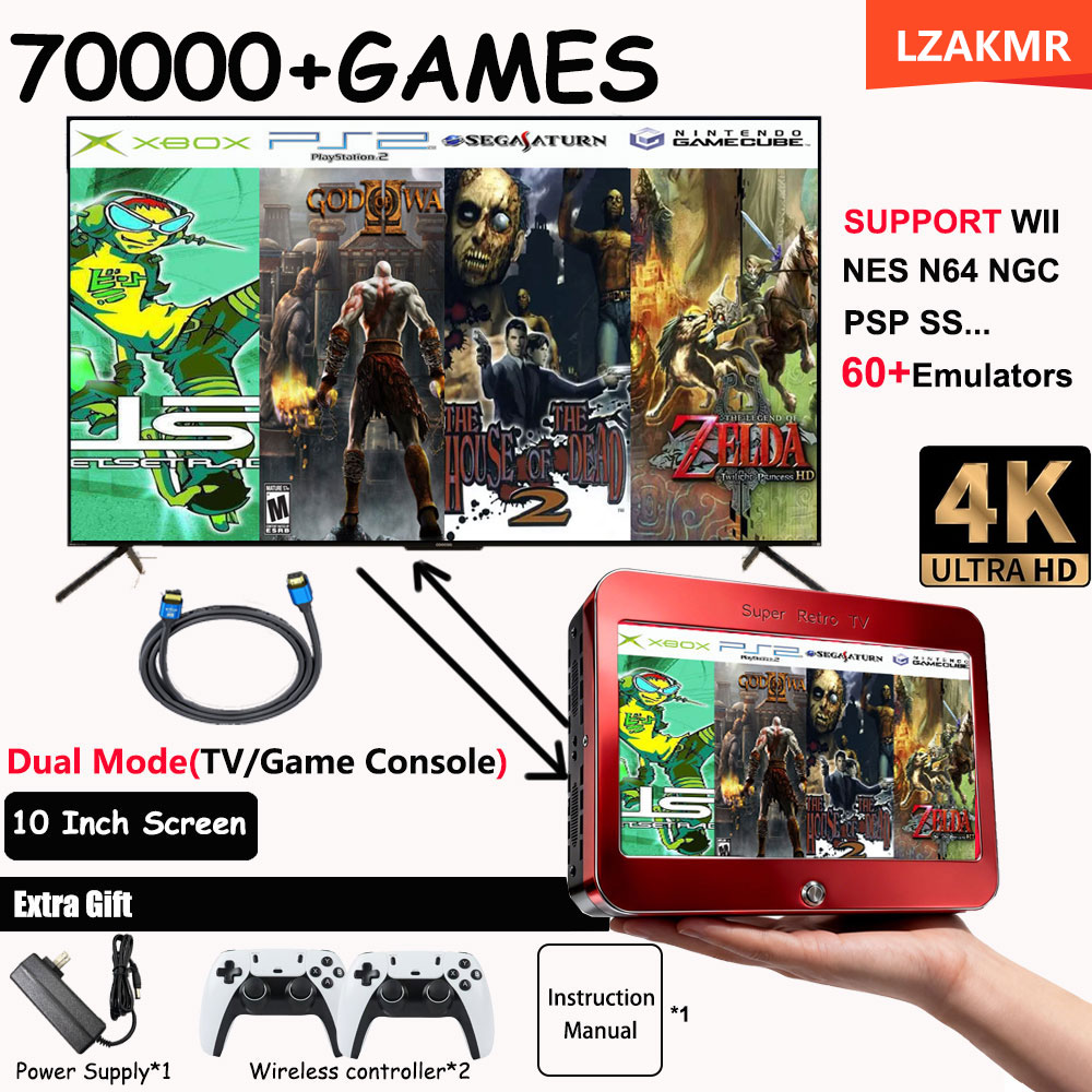 T1 Game Console 60+ Emulators  - Gaming Console With Gta recension och pris
