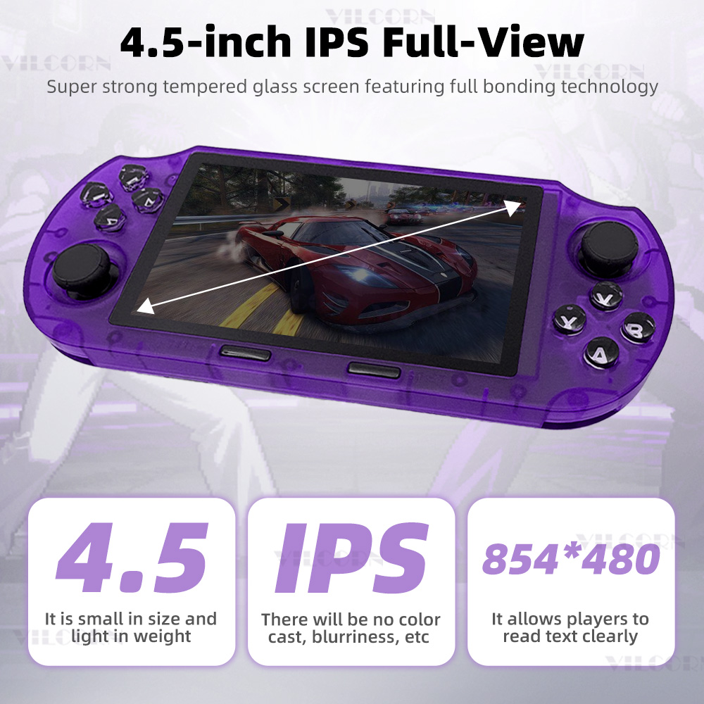 VILCORN SF3000 HD Handheld Gam - Gaming Console G90 recension och pris