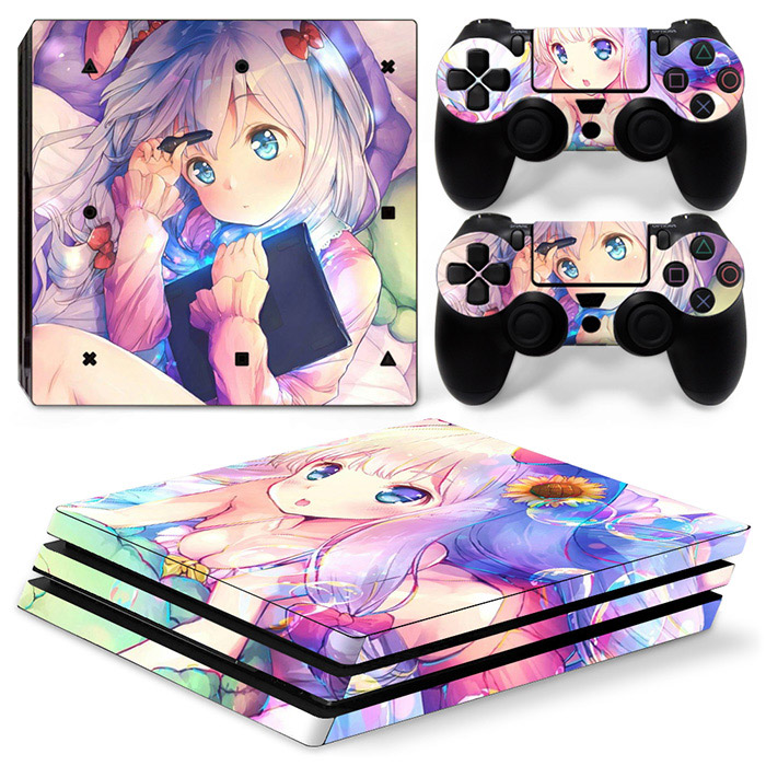 Cute girl style Protective Sti - Gaming Console Drawing recension och pris