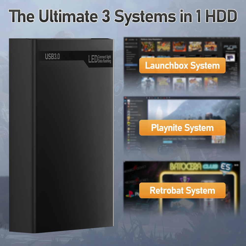 500G Retro Gaming HDD Video Ga - Gaming Console With Gta recension och pris