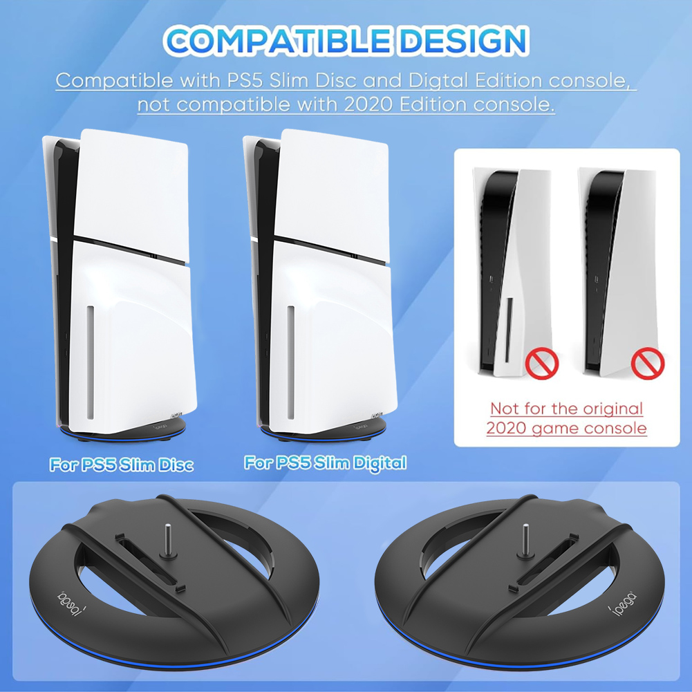 Vertical Stand For PS5 Slim Co - Gaming Console Holder recension och pris