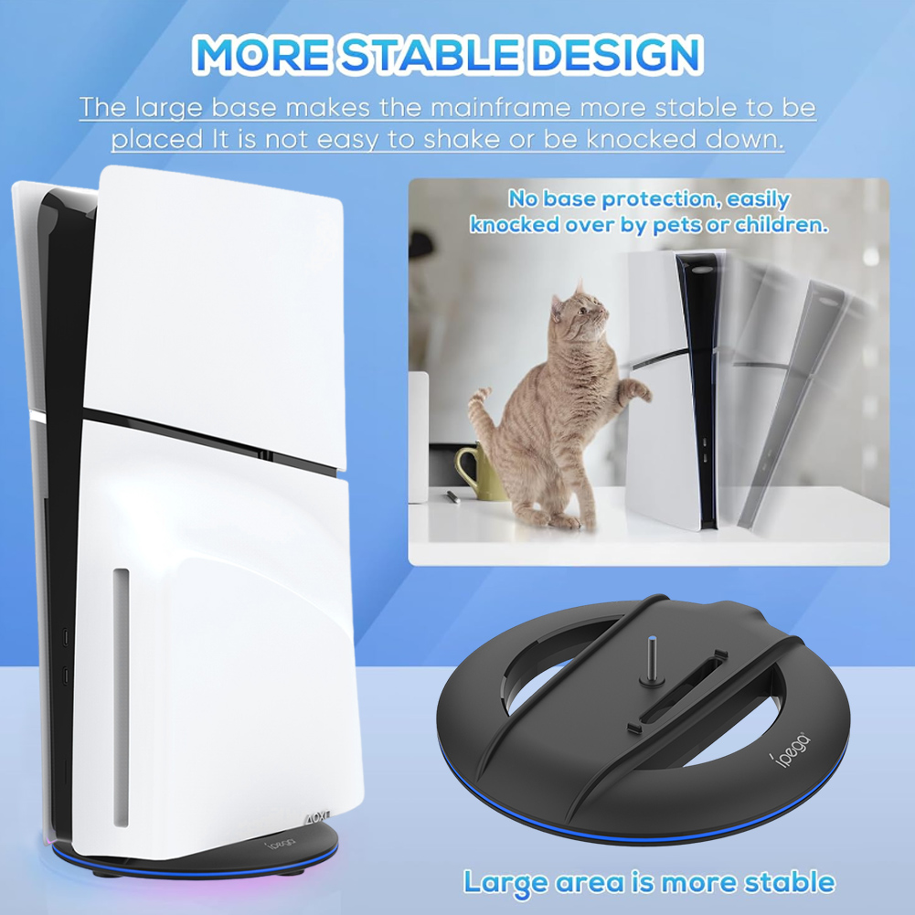 Vertical Stand For PS5 Slim Co - Gaming Console Holder recension och pris