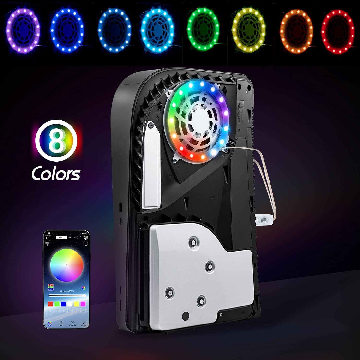 RGB LED Light Strip For PS5 Pr - Gaming Console Ps5 recension och pris