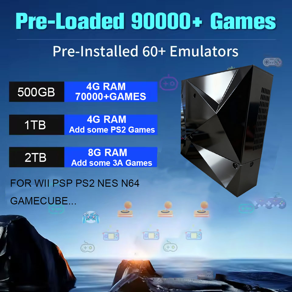 NEW 2TB Pico8 Retro Game Conso - Gaming Console With Gta recension och pris