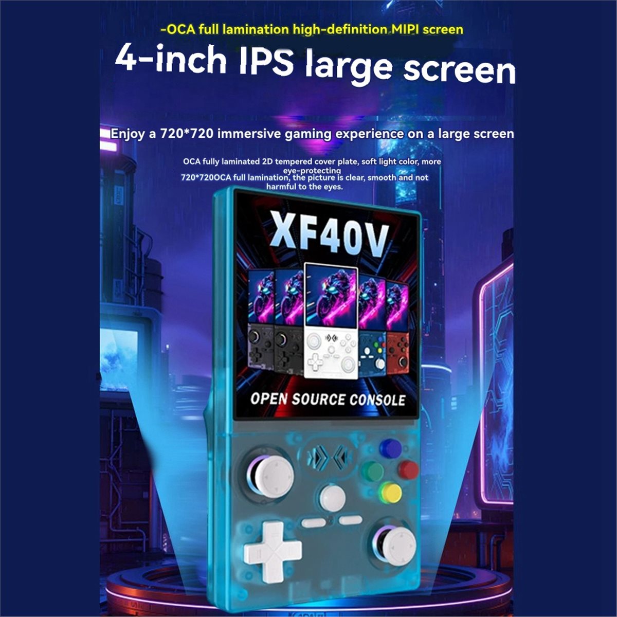 A86G NEW XF40V Retro Handheld  - Gaming Console Handheld Retro recension och pris