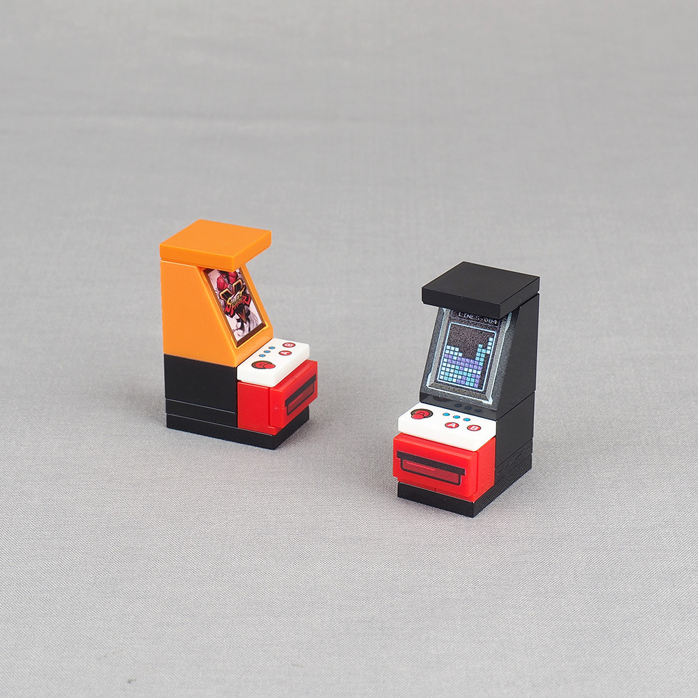 MOC 1PCS Mini Arcade Games Con - Gaming Console Lego recension och pris