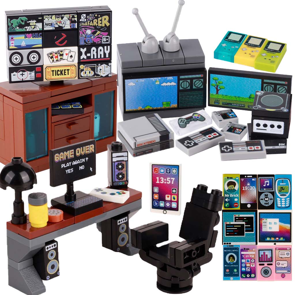 MOC Game Console Computer Mode - Gaming Console Lego recension och pris