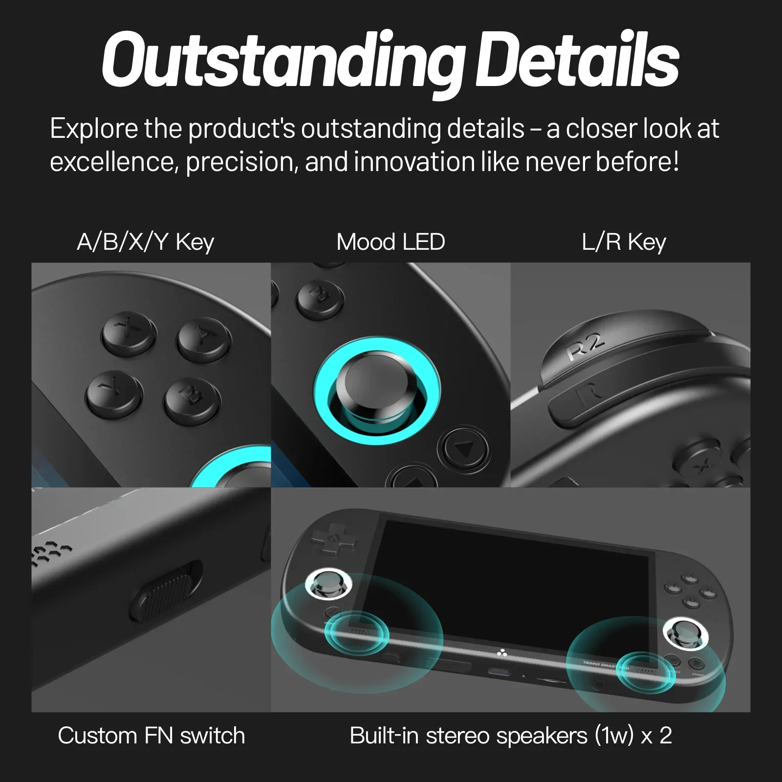 Trimui Smart Pro Handheld Game - Gaming Console G90 recension och pris